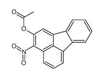 3-nitrofluoranthen-2-yl acetate Structure