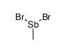 dibromo(methyl)stibane Structure