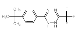 3-(4-tert-butylphenyl)-6-(trifluoromethyl)-1,4-dihydro-1,2,4,5-tetrazine结构式