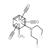 N,N-bis(2-chloroethyl)-2-methylaniline,carbon monoxide,chromium结构式
