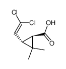trans-permethrin acid Structure