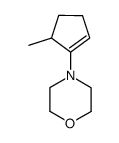 1-(5-methylcyclopent-1-en-1-yl)morpholine结构式