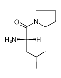 H-L-Leu-N-pyrrolidinyl结构式