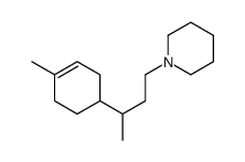 1-[3-(4-methylcyclohex-3-en-1-yl)butyl]piperidine结构式