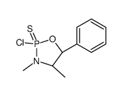 (2R,4S,5R)-2-chloro-3,4-dimethyl-5-phenyl-2-sulfanylidene-1,3,2λ5-oxazaphospholidine Structure