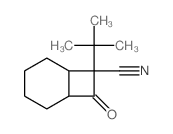 Bicyclo[4.2.0]octane-7-carbonitrile,7-(1,1-dimethylethyl)-8-oxo- Structure