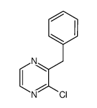 2-Chloro-3-benzylpyrazine Structure
