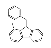 (Z)-9-benzylidene-1-methyl-9H-fluorene结构式