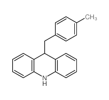 9-[(4-methylphenyl)methyl]-9,10-dihydroacridine结构式