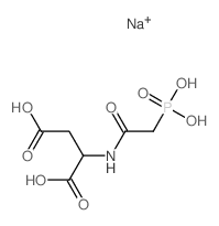 disodium 4-hydroxy-3-[[2-(hydroxy-oxido-phosphoryl)acetyl]amino]-4-oxo-butanoate picture
