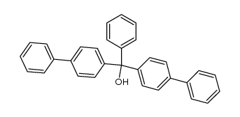 bis(4-biphenylyl)phenylmethanol Structure