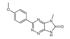 3-(4-methoxyphenyl)-5-methyl-5H-imidazo[4,5-e][1,2,4]triazin-6(7H)-one结构式