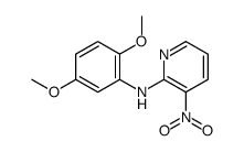 N-(2,5-dimethoxyphenyl)-3-nitropyridin-2-amine结构式