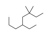 5-ethyl-3,3-dimethyloctane Structure