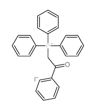 phenacyl-triphenyl-phosphanium iodide Structure