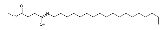 methyl 4-(octadecylamino)-4-oxobutanoate Structure