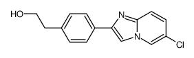 2-[4-(6-chloroimidazo[1,2-a]pyridin-2-yl)phenyl]ethanol Structure