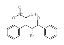 2-bromo-4-nitro-1,3-diphenyl-pentan-1-one picture