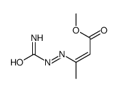 methyl 3-(carbamoyldiazenyl)but-2-enoate结构式