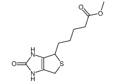 5-(2-oxo-2,3,4,6-tetrahydro-1H-thieno[3,4-d]imidazol-4-yl)-valeric acid methyl ester Structure