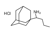 1-(1-AMINOBUTYL)ADAMANTANE HYDROCHLORIDE structure