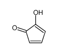 2-hydroxycyclopenta-2,4-dien-1-one Structure
