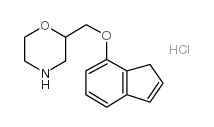 Indeloxazine hydrochloride Structure