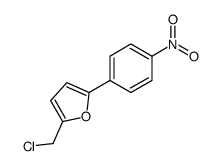 2-(chloromethyl)-5-(4-nitrophenyl)furan结构式