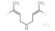 BIS-(3-CHLORO-BUT-2-ENYL)-AMINEHYDROCHLORIDE Structure