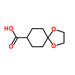 1,4-Dioxaspiro[4.5]decane-8-carboxylic acid structure