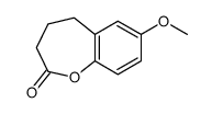 7-methoxy-4,5-dihydrobenzo[b]oxepin-2(3H)-one Structure