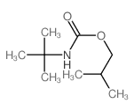 2-methylpropyl N-tert-butylcarbamate structure