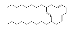 3,12-di(nonyl)-1,2-diazacyclododeca-1,5,9-triene结构式