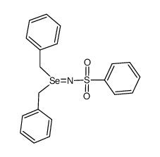 N-(phenylsulfonyl)dibenzylselenimide Structure