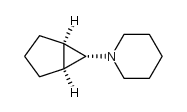 Piperidine, 1-(1alpha,5alpha,6alpha)-bicyclo[3.1.0]hex-6-yl- (9CI) Structure