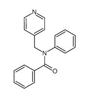 4-(N-benzoyl-N-phenyl)picolylamine Structure