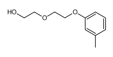 2-[2-(3-methylphenoxy)ethoxy]ethanol结构式