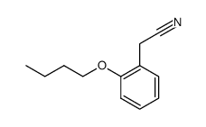 2-butoxybenzyl cyanide结构式