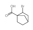 2-bromonorbornane-1-carboxylic acid结构式