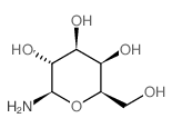 1-amino-1-deoxy-beta-d-galactose structure