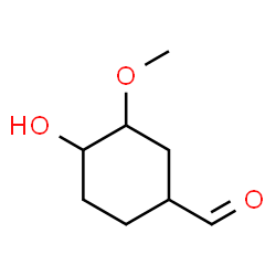 Cyclohexanecarboxaldehyde, 4-hydroxy-3-methoxy- (9CI) picture