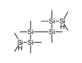 dimethylsilyl-[[[dimethylsilyl(dimethyl)silyl]-dimethylsilyl]-dimethylsilyl]-dimethylsilane结构式