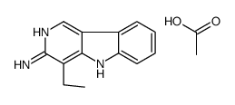 3-Amino-4-ethyl-5H-pyrido(4,3-b)indole acetate picture