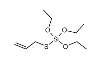 S-allylO,O,O-triethyl thiosilicate结构式