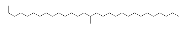 13,15-dimethylnonacosane Structure