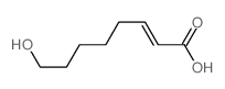 8-hydroxyoct-2-enoic acid结构式