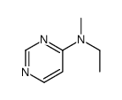 4-Pyrimidinamine, N-ethyl-N-methyl- (9CI) Structure