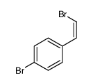 (E/Z)-1-溴-4-(2-溴乙烯基)苯结构式