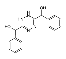 3,6-bis-(α-hydroxybenzyl)-1,2-dihydro-s-tetrazine结构式