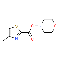 Morpholine, 4-[[(4-methyl-2-thiazolyl)carbonyl]oxy]- (9CI)结构式